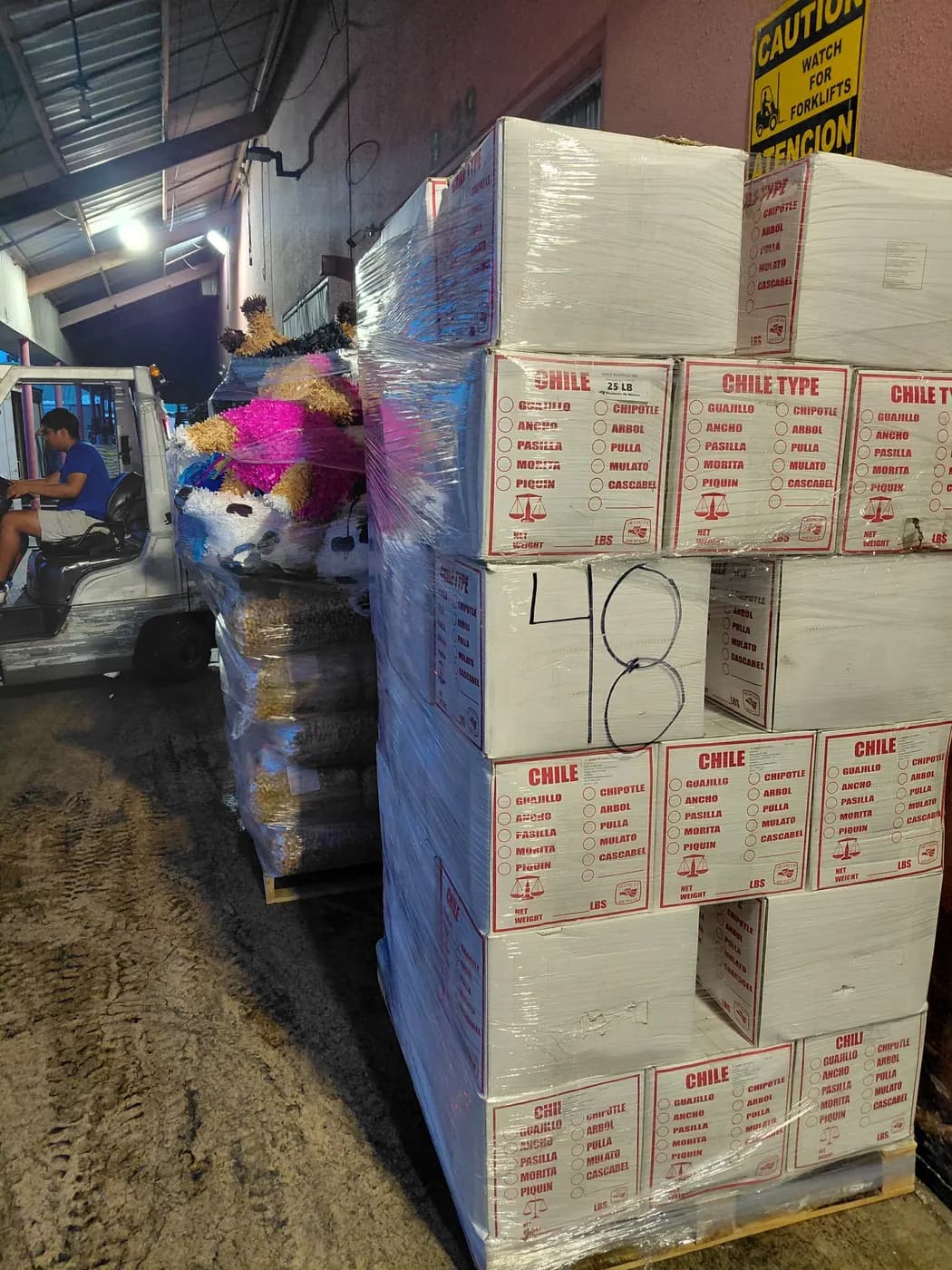 Pallet mixto de mayoreo armado y emplayado por SanAngel, ejemplo 13