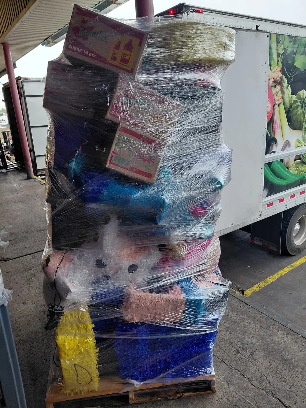 Pallet mixto de mayoreo armado y emplayado por SanAngel, ejemplo 17