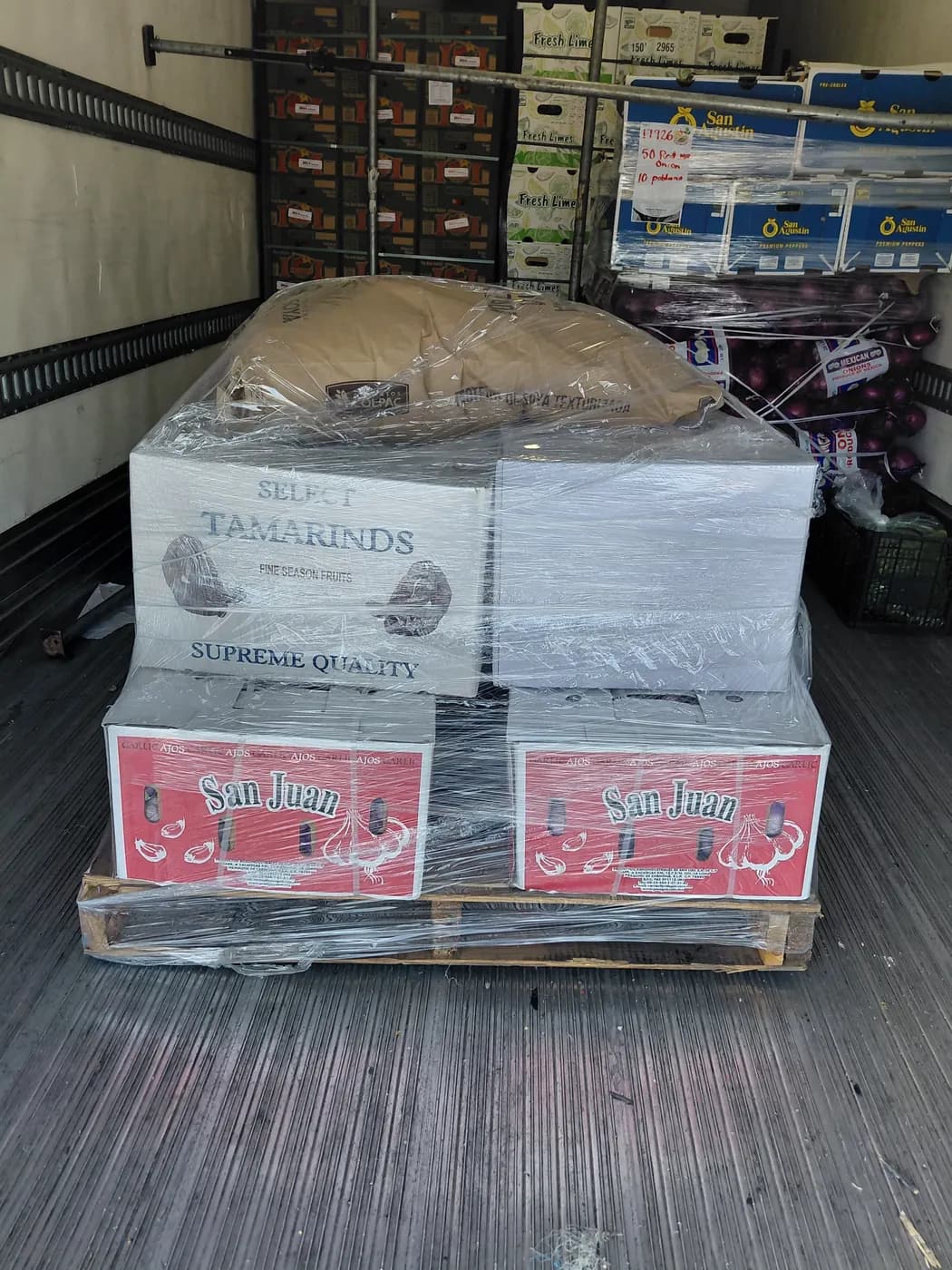 Pallet mixto de mayoreo armado y emplayado por SanAngel, ejemplo 28