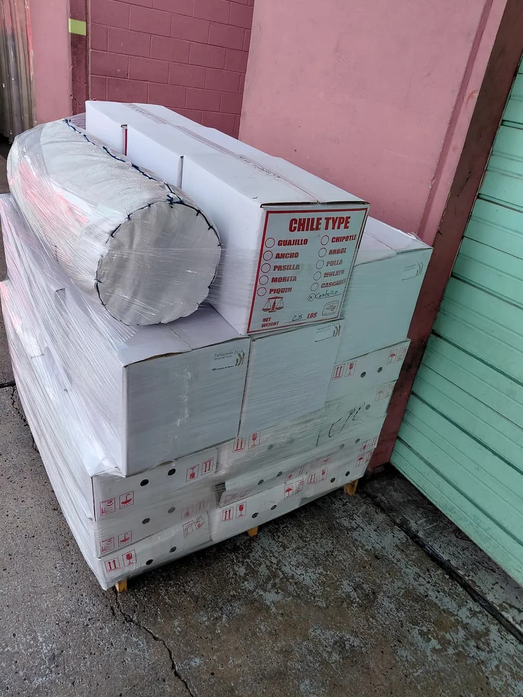 Pallet mixto de mayoreo armado y emplayado por SanAngel, ejemplo 42
