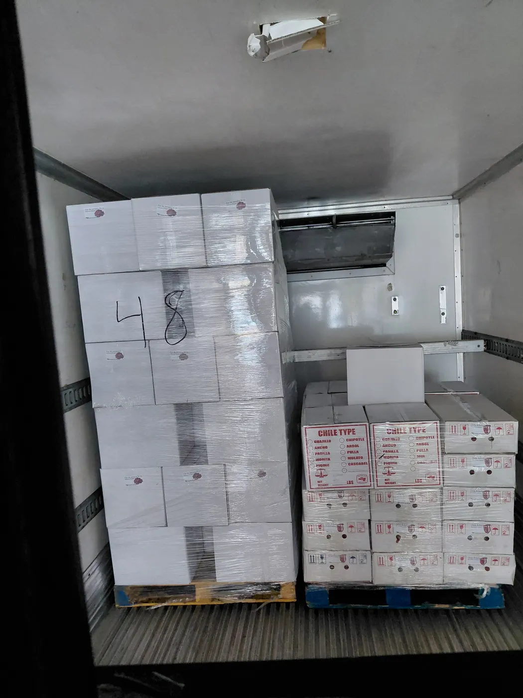 Pallet mixto de mayoreo armado y emplayado por SanAngel, ejemplo 50