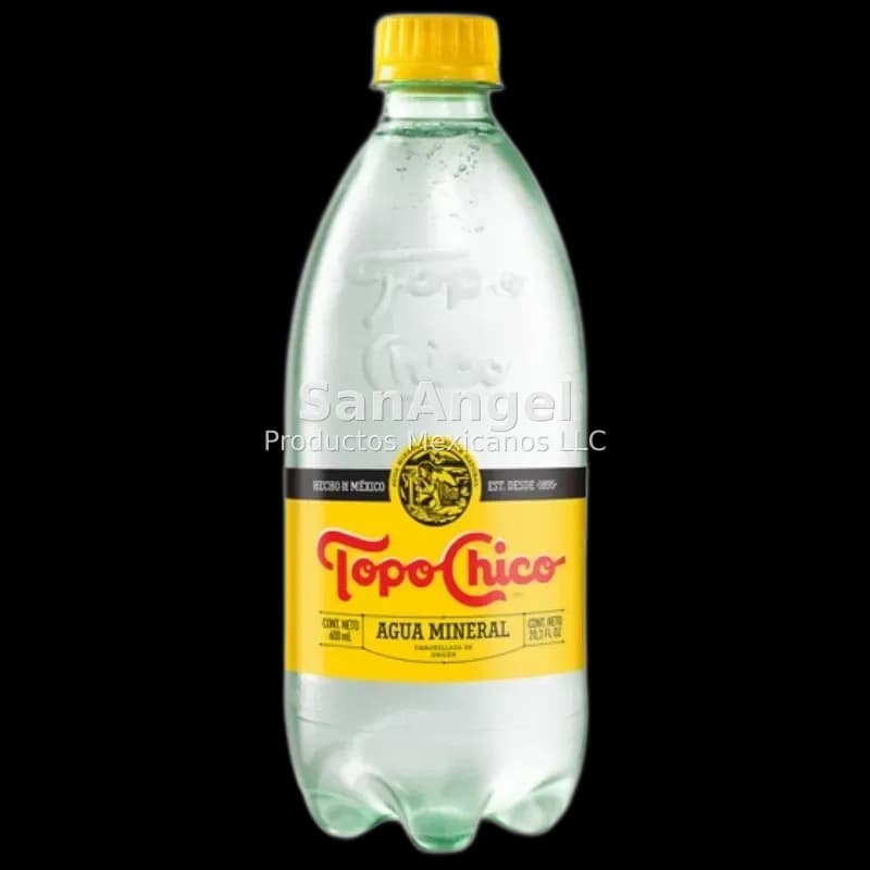 Agua Mineral Topochico 600ml (PLASTICO) - Caja 12 Pz