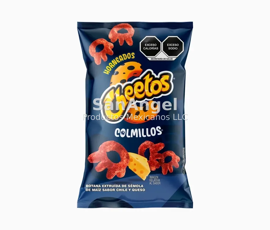 Cheetos Colmillo 100g Large - Box of 19 pieces (49 boxes per pallet)