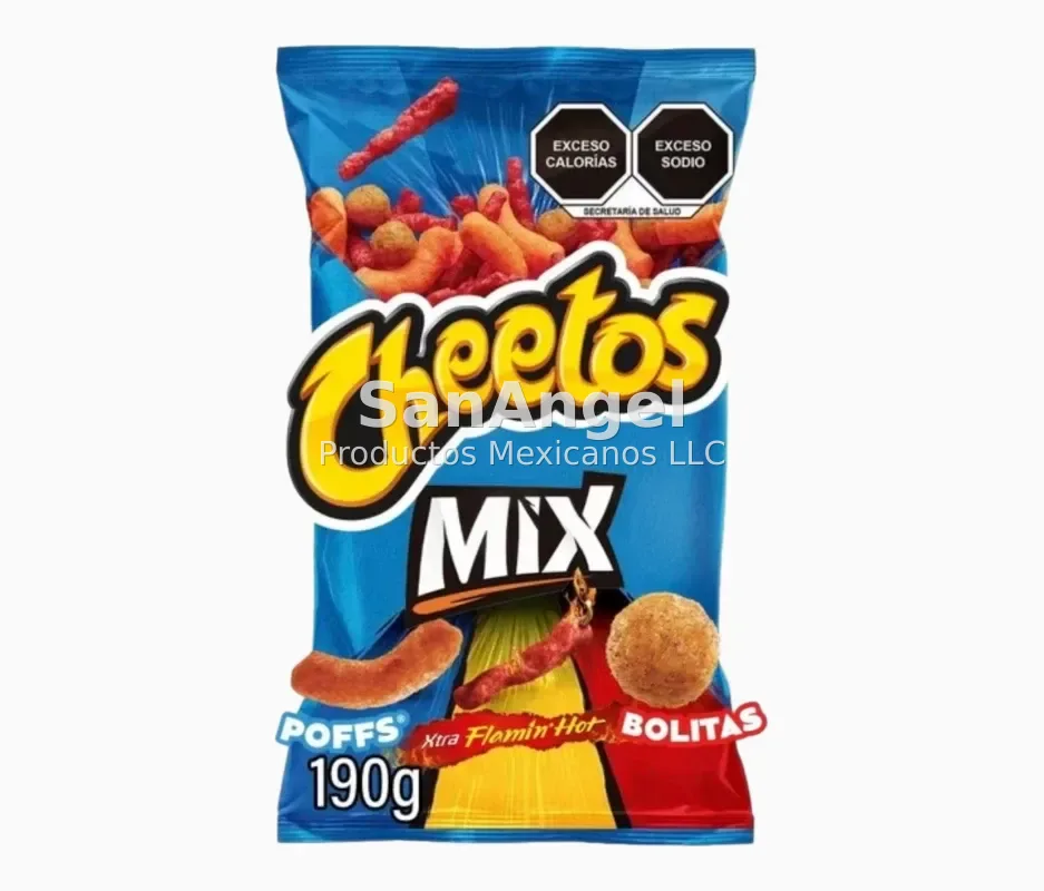 Cheetos Mix 190g Large - Box of 20 pieces (49 boxes per pallet)
