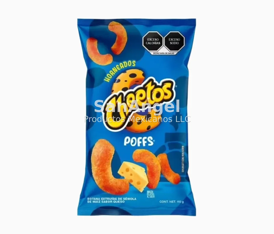 Cheetos Poffs 110g Large - Box of 23 pieces (56 boxes per pallet)