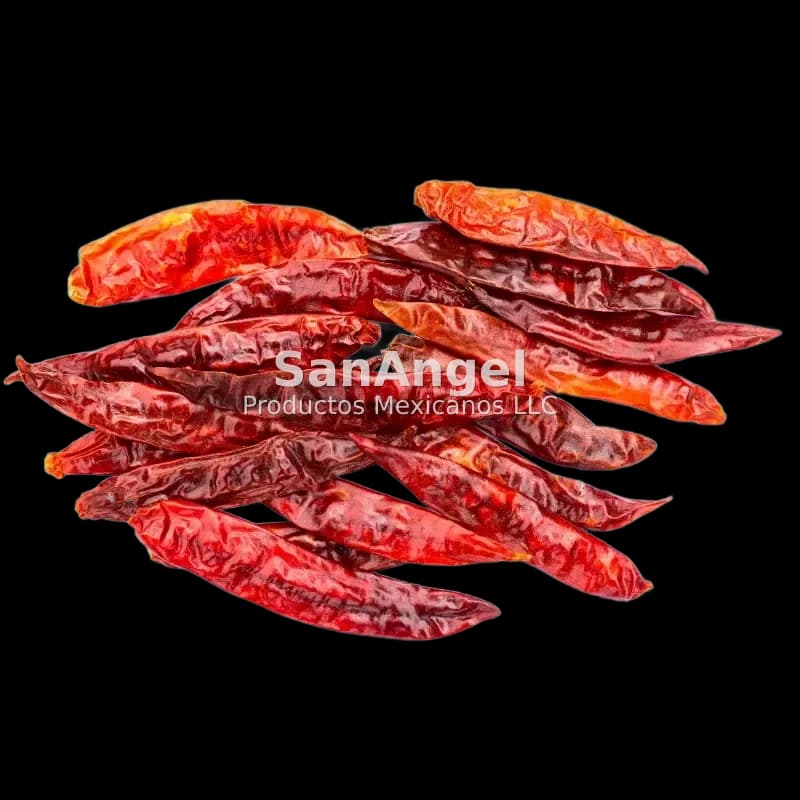 Chile Arbol (sin cabo) Caja 15 Lbs