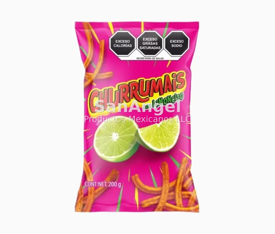 Churrumais con Limoncito 185g GDE - Caja 20 pzs (98 Cajas por pallet)
