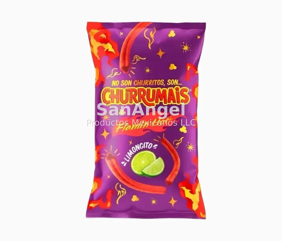 Churrumais Flaming Hot 185g GDE - Caja 20 pzs (98 Cajas por pallet)