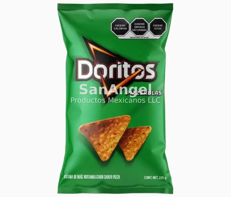 Doritos Pizzerolas 223g Familiar - Caja 20 pzs (49 Cajas por pallet)