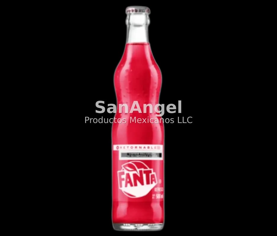 Fanta Fresa 500 ml - Caja 24 pz