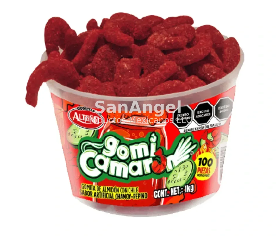 Gomi Camaron Enchilado - Caja 6 pz/ 1.1 kg