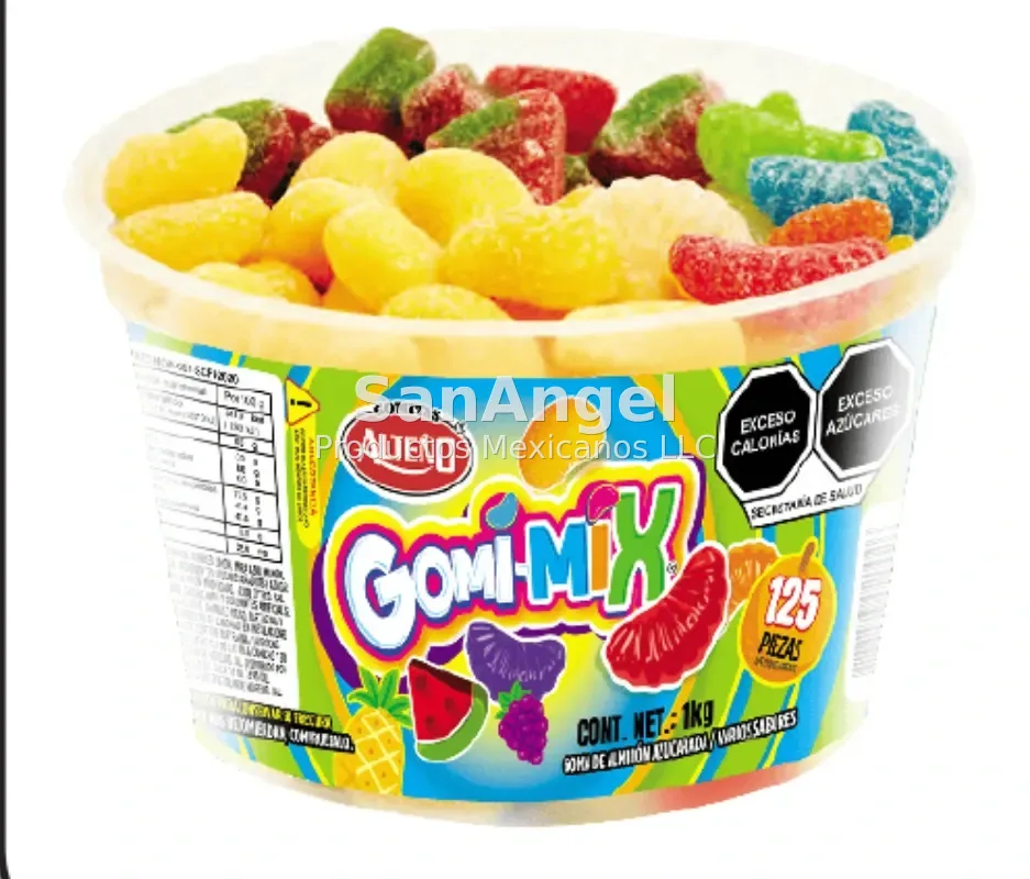 Sugar Mix Gomi gummies - Box of 6 pieces/1.1kg