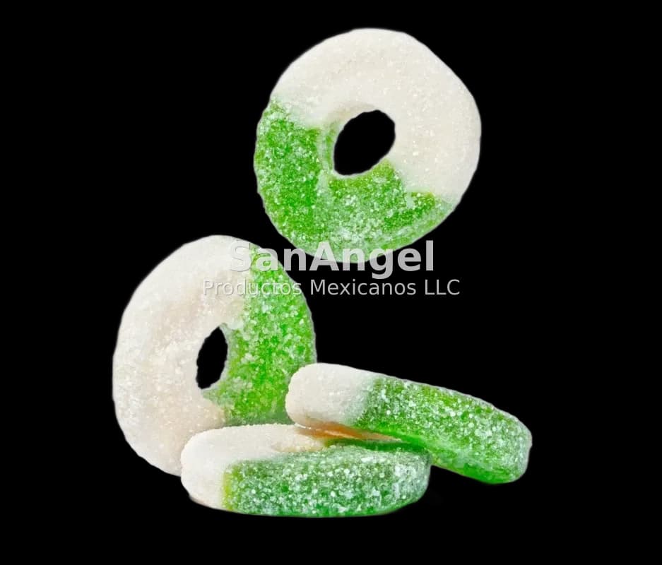 Gummi Apple Rings (Aros De Manzana) - Caja 4 pz/4.5 lbs