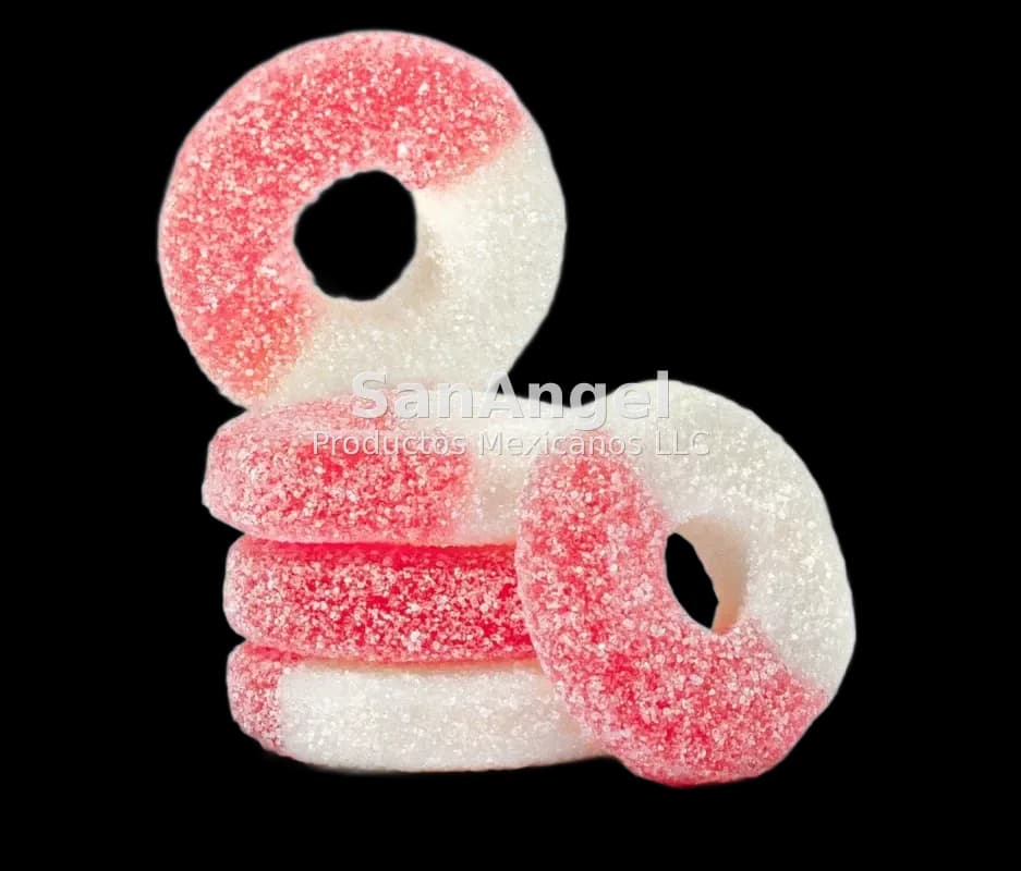 Gummi Watermelon Rings (Aros de Sandia) 4.5 lbs - Pieza