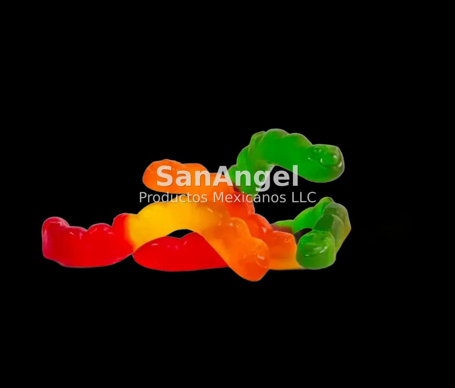 Gummi Worms Large Worm - Box of 4 pcs/5 lbs