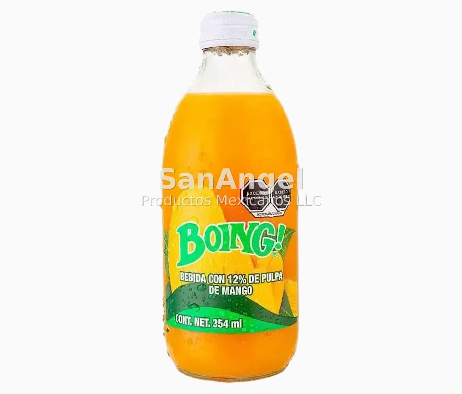 Jugo Boing Botellin (Vidrio) - Caja 24 pz