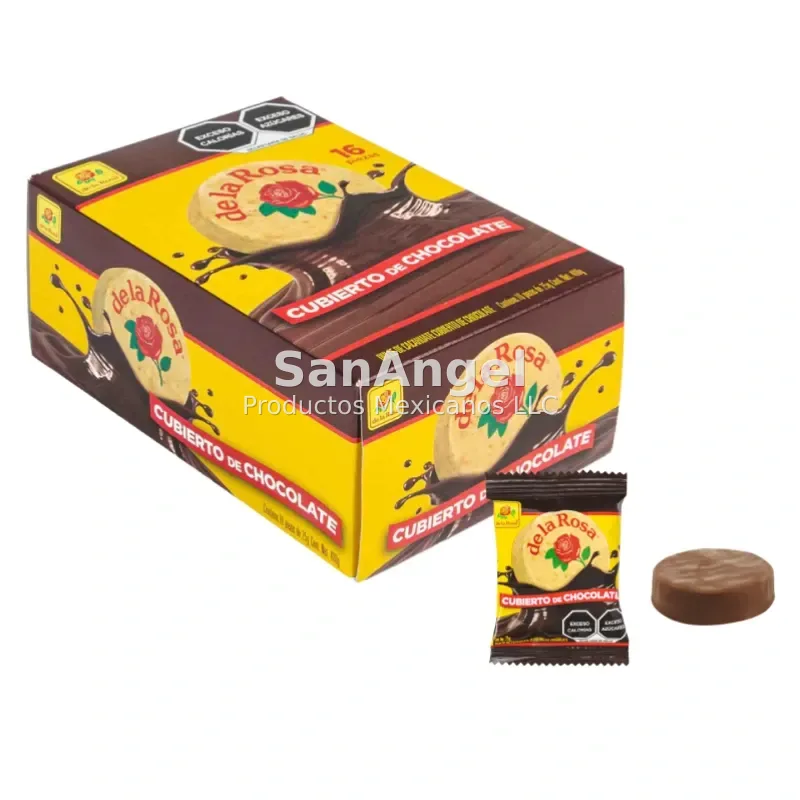 Mazapan Cubierto Con Chocolate 16pz