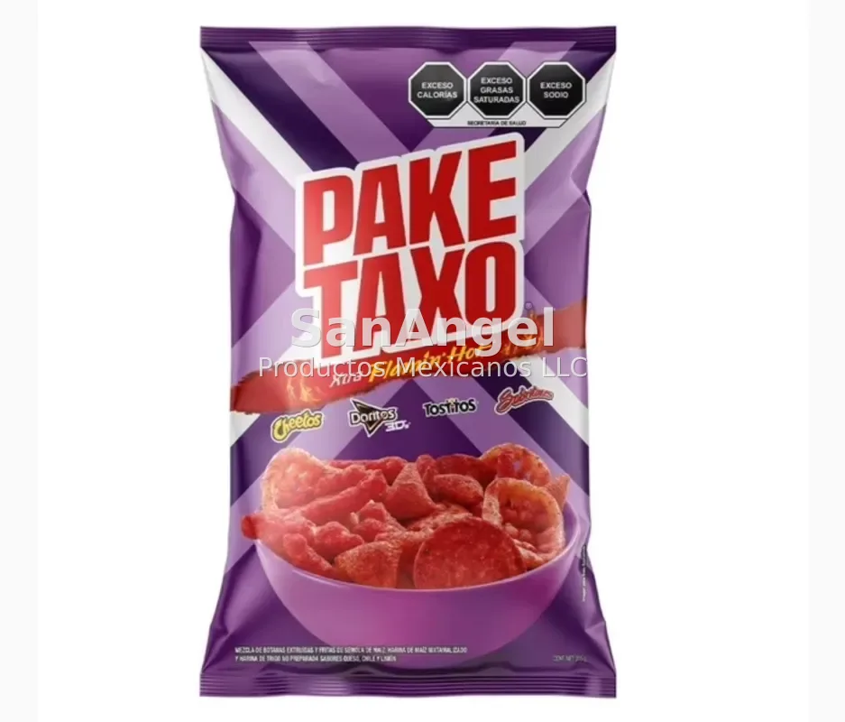 Paketaxo Extra Flaming Hot 265g Familiar - Caja 13 pzs (49 Cajas por pallet)