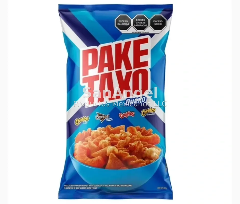 Paketaxo Queso Azul 265g Familiar - Caja 12-13 pzs (49 Cajas por pallet)