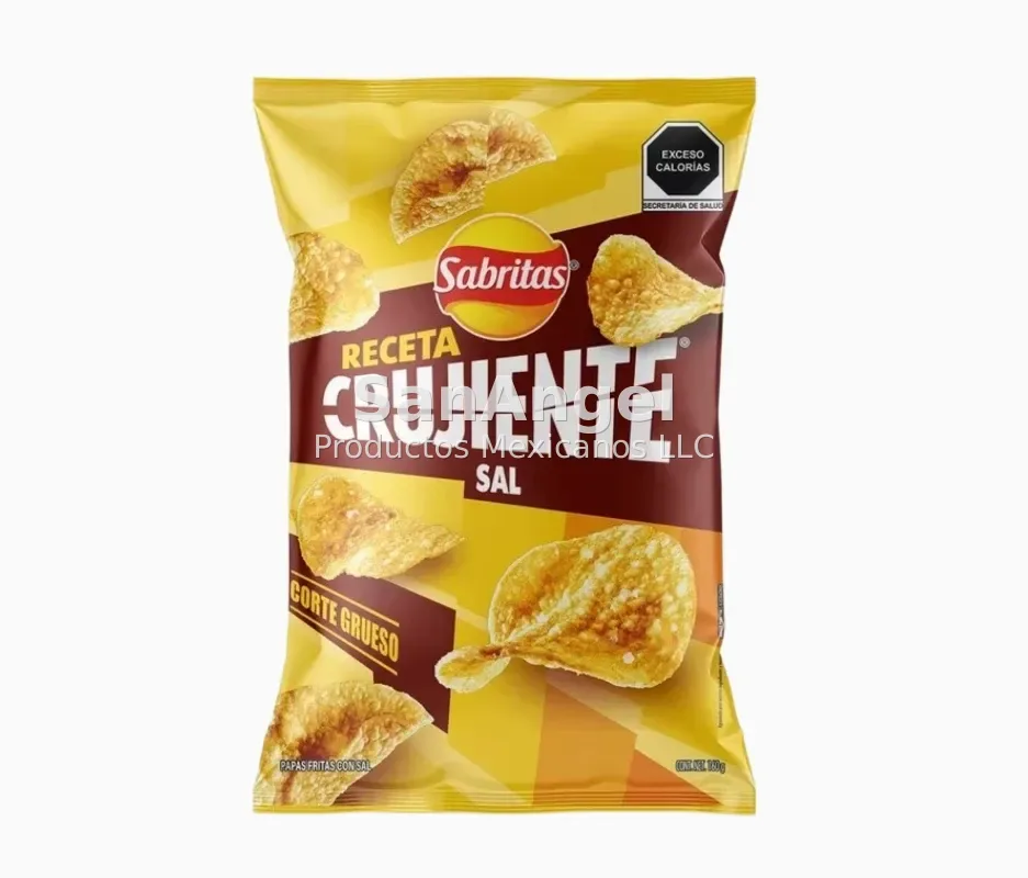 Papa Crujiente Salada 110g GDE - Caja 30 pzs (49 Cajas por pallet)