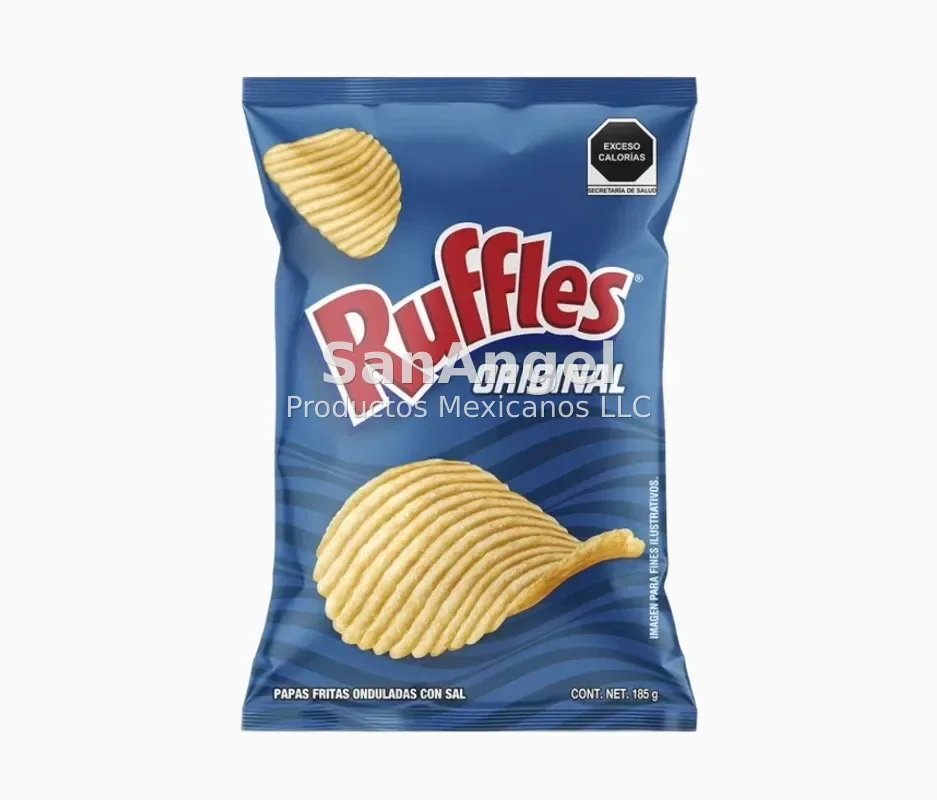 Ruffles Salt (blue) Original 120g Large - Box of 30 pieces (49 boxes per pallet)