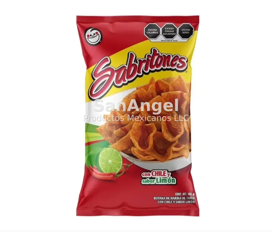 Sabritones 165g Familiar- Caja 10 pzs (49 Cajas por pallet)