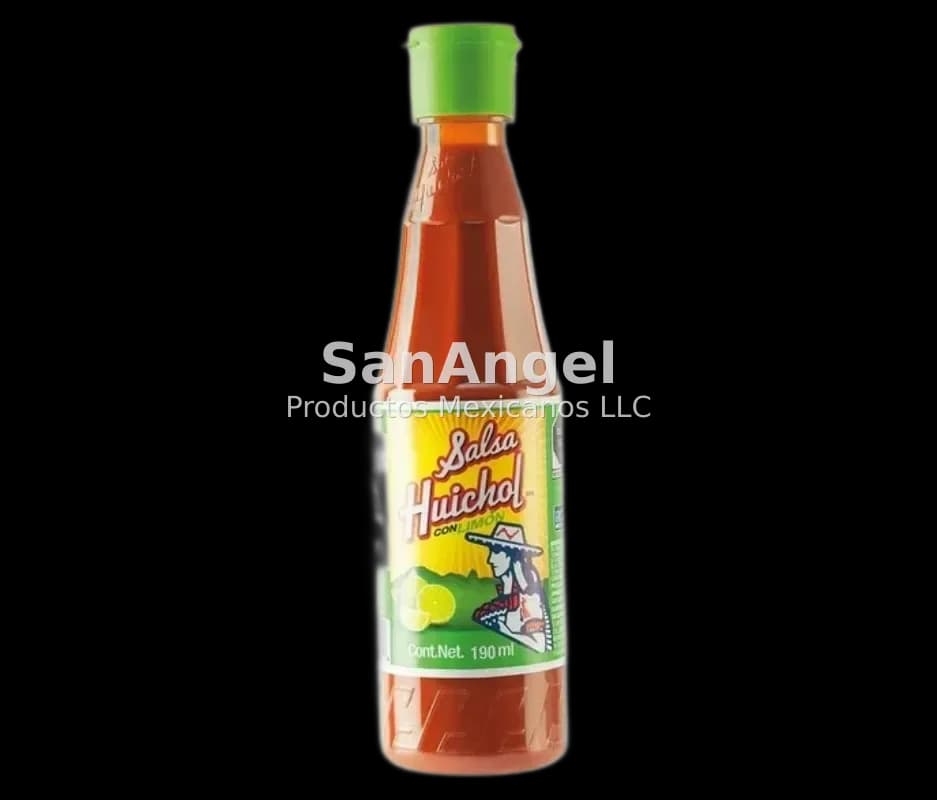 Huichol Lemon Hot Sauce 190ml - Box of 24 Pieces