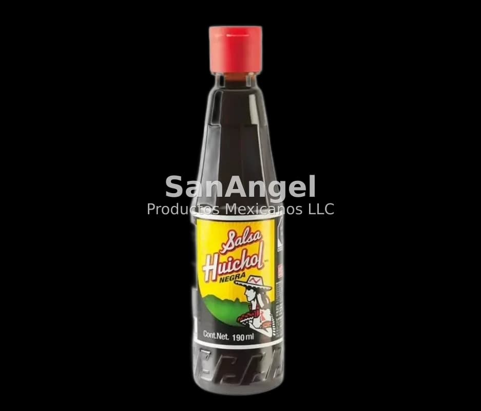 Huichol Black Sauce 190ml - Box of 24 pieces