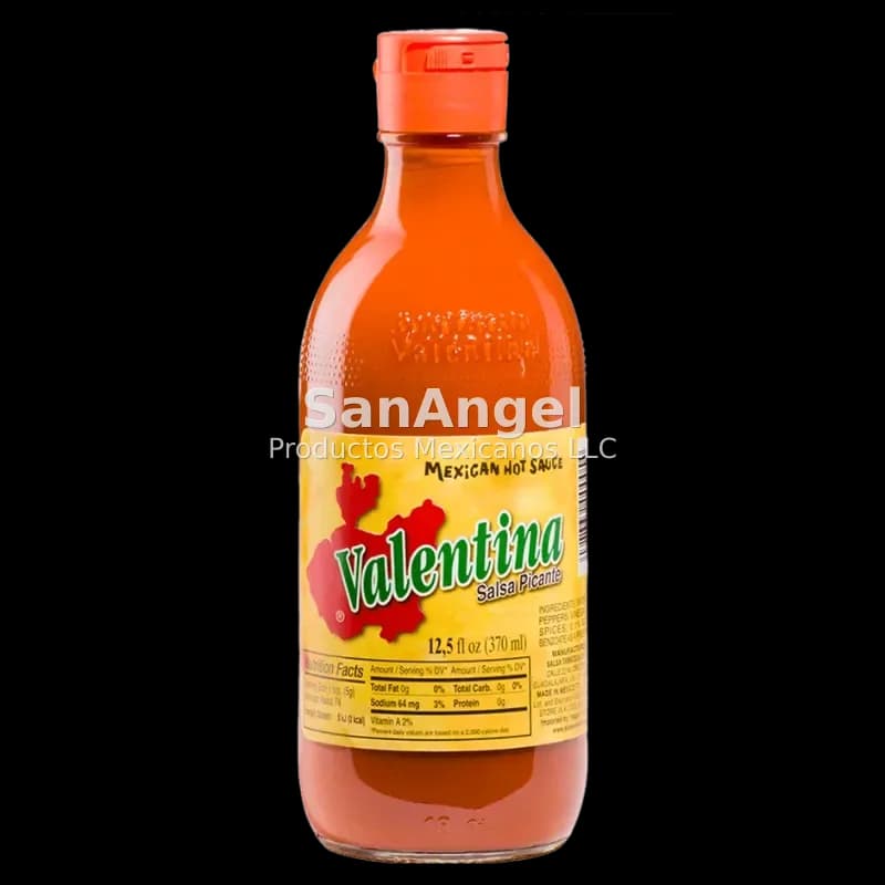 Salsa Valentina Amarilla Chica 370 ml - Caja 24 pz